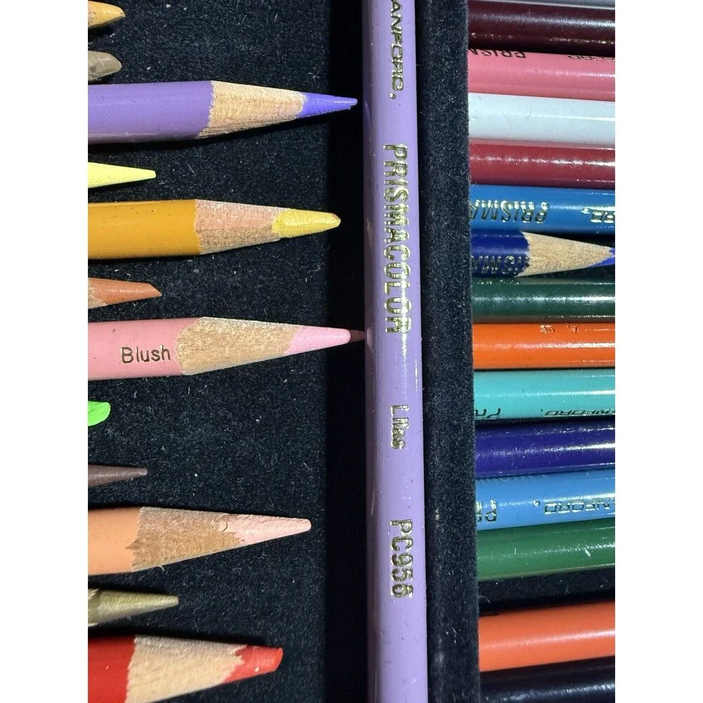 Vintage Sanford Prismacolor Professional Art Soft Lead Colored Pencils 47*